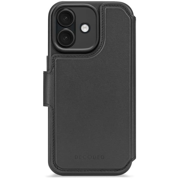 Decoded D26IPO17DW5BK mobiltelefon etui 16 cm (6.3") Tegnebogsetui Sort