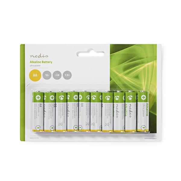 Miniatyrbillede 2 af 3: Nedis BAAKLR610BL husholdningsbatteri Engangsbatteri AA Alkaline