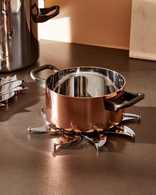 Alessi DUL01 grytunderlägg i metall