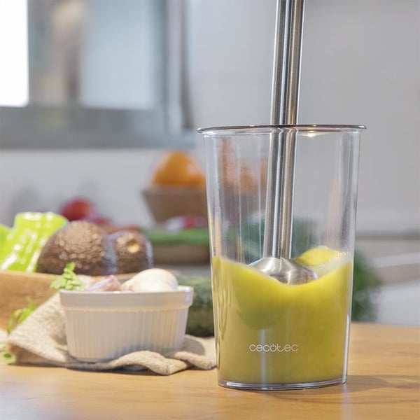 Miniatyrbillede 9 af 11: Cecotec Power TitanBlack 1500 XL Cream 0,8 L Nedsænkning blender 1500 W Sort, Sølv