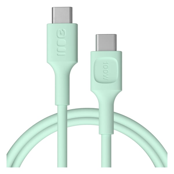Green Cell KABGC100PF120MG USB-kaapeli 1,2 m USB C 0,48 Gbit/s 100 W Vihreä