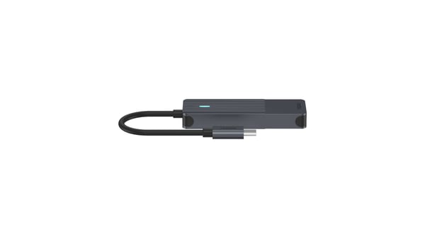 Rapoo UCH-4003 gränssnittshubbar USB 3.2 Gen 1 (3.1 Gen 1) Type-C 5000 Mbit/s Antracit