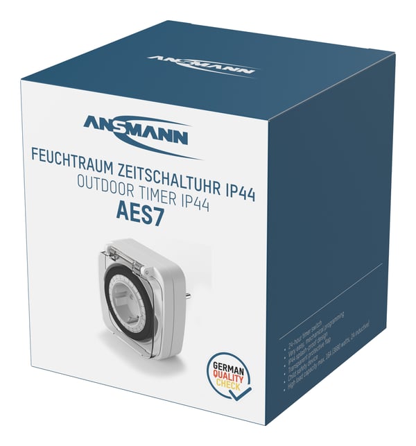 Ansmann 1260-0013 pistorasia CEE 7/3 Valkoinen