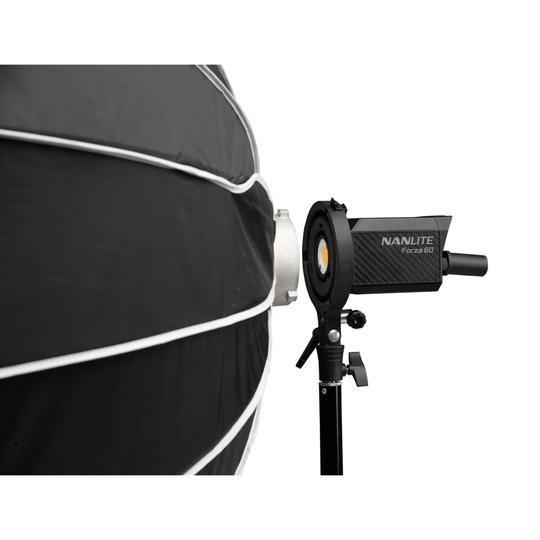 Miniatyrbillede 5 af 6: Nanlite AS-BA-FZ60 belysningsbeslag til scene & studie Sort
