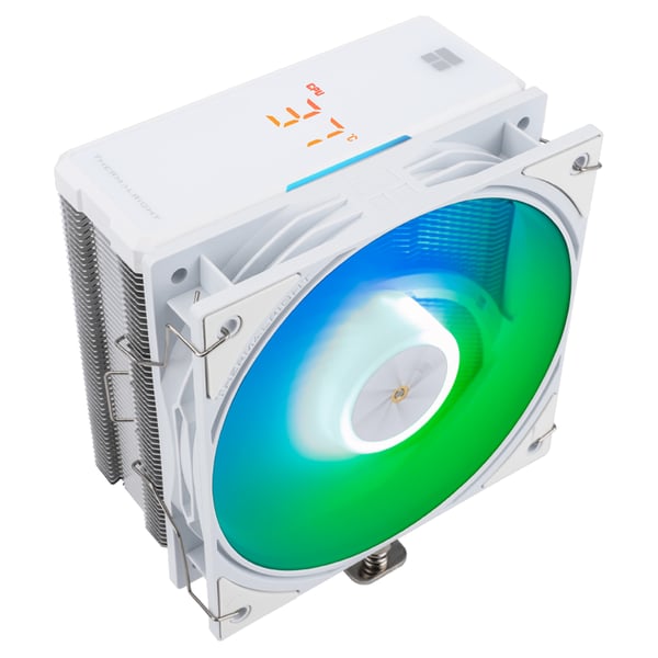 Miniatyrbild 3 av 9: Thermalright Assassin X 120 R Digital ARGB WHITE Processor Luftkylare 12 cm Vit