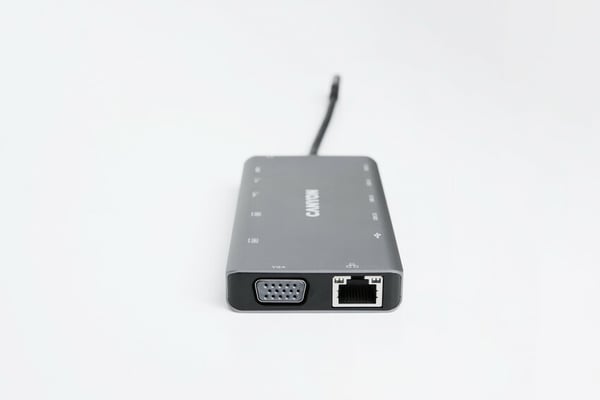 Canyon DS-12 USB 3.2 Gen 1 (3.1 Gen 1) Type-C Grå