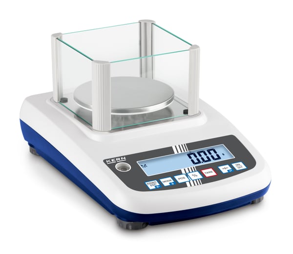 Miniatyrbild 1 av 2: KERN & SOHN Präzisionswaage 1,2 kg Vit