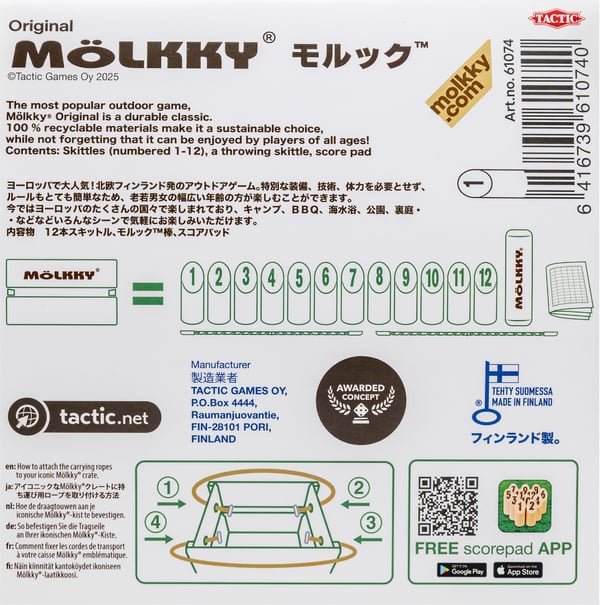 Mölkky 61074 kastespil