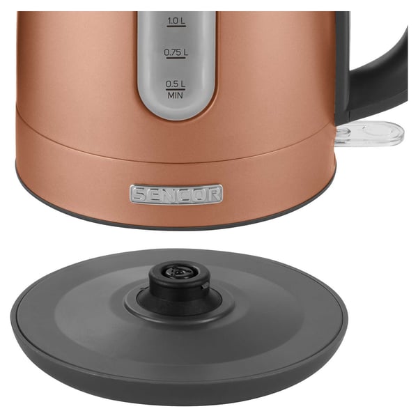 Miniatyrbild 3 av 10: Sencor SWK 1776GD vattenkokare 1,7 l 2150 W Guld