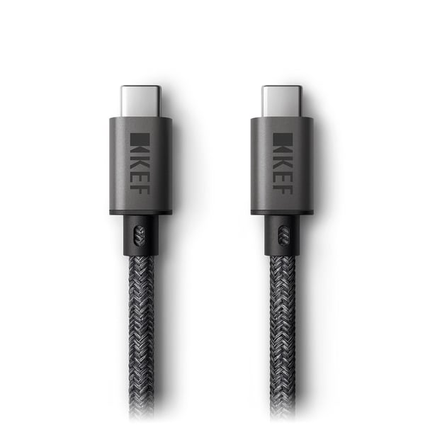 KEF C-Link lydkabel 8 m Sort