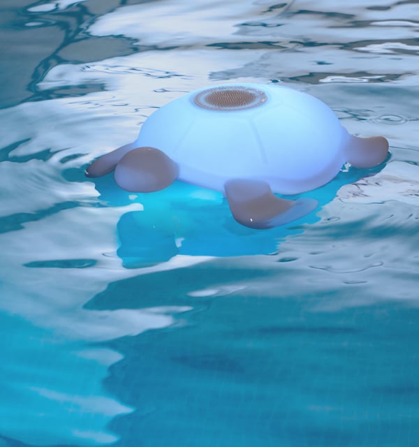 Bigben Interactive BTLSTURTLE Kannettava ja juhlakaiutin Valkoinen 15 W