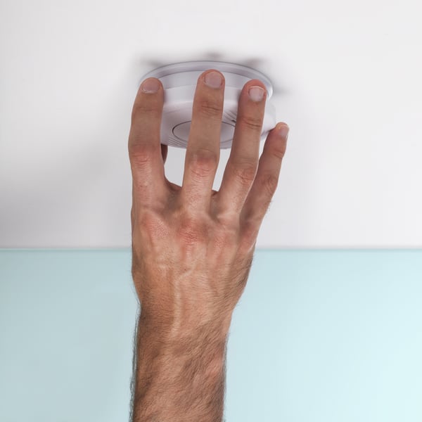 Miniatyrbillede 14 af 19: Smartwares 10.048.28 røgdetektor Fotoelektrisk refleksion detektor Trådløs