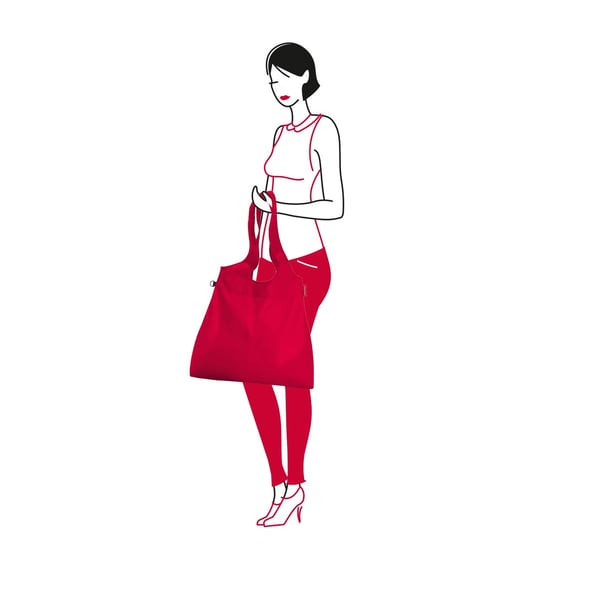 Miniatyrbillede 5 af 5: Reisenthel mini maxi shopper L Rød Mulepose