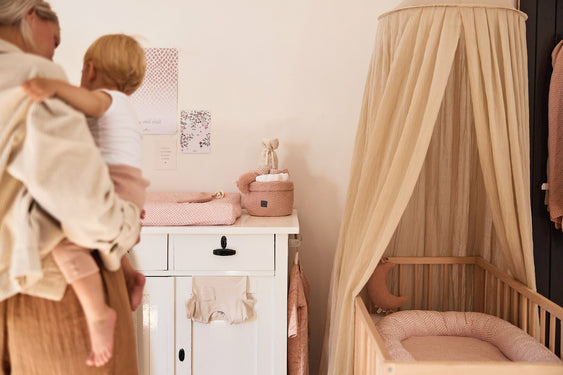 Jollein 002-005-00093 baby myggenet Beige