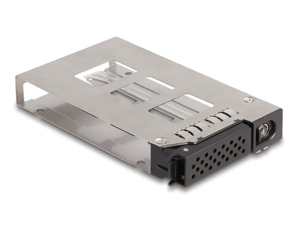 Miniatyrbild 1 av 3: DeLOCK 47018 drive bay-paneler 2.5" Fack för datalagringsenhet Svart, Silver