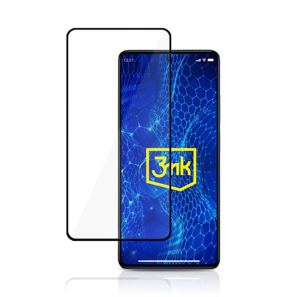 Miniatyrbild 3 av 7: Härdat glas för Xiaomi Redmi Note 12 Pro 9H från 3mk HardGlass Lite-serien