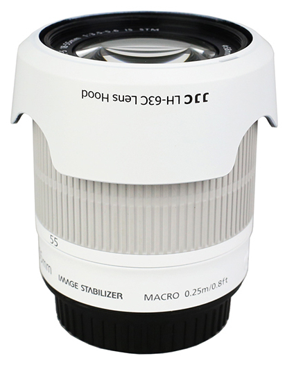 JJC LH-63C WHITE objektiivin suojus 5,8 cm Pyöreä Valkoinen