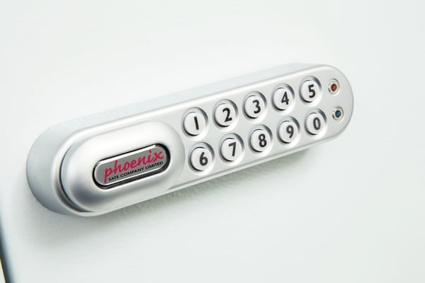 Phoenix Safe Co. KC0601E nøgleskab eller organizer Grå