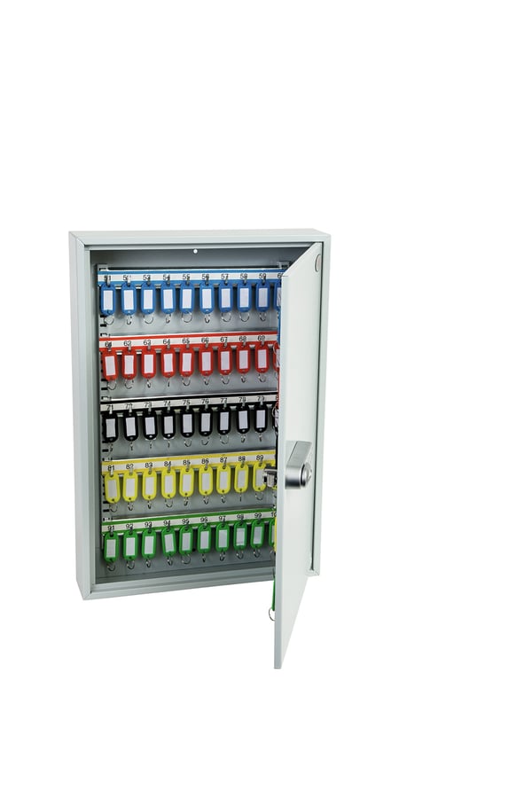 Miniatyrbillede 3 af 6: Phoenix Safe Co. KC0603E nøgleskab eller organizer Grå