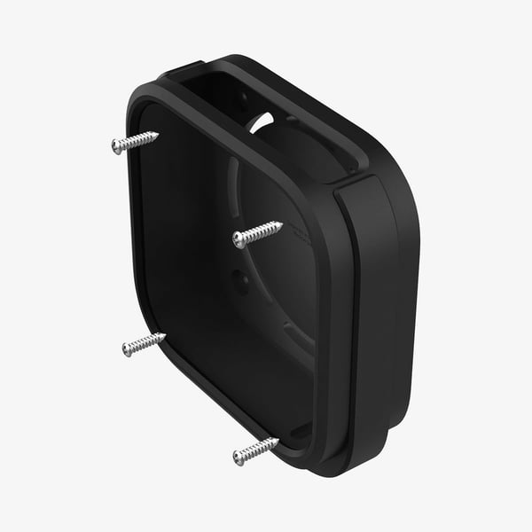 Pikkukuva 10 / 12: Spigen Apple TV 4K Silicone Fit Mount Passiiviteline Digitaalinen mediasoitin Musta