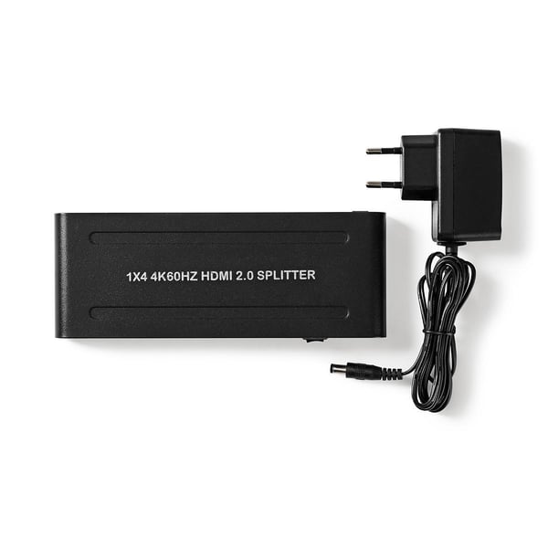 Miniatyrbillede 2 af 9: Nedis VSPL3474AT video-splitter HDMI 4x HDMI