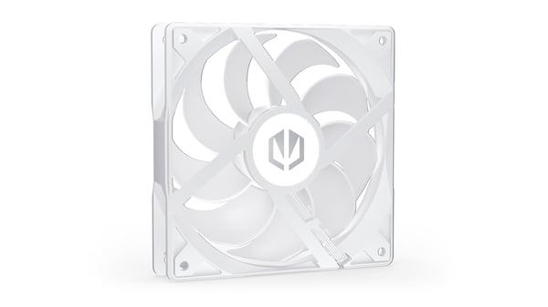 ENDORFY Stratus 120 White PWM ARGB Computerkabinet Ventilator 12 cm Hvid