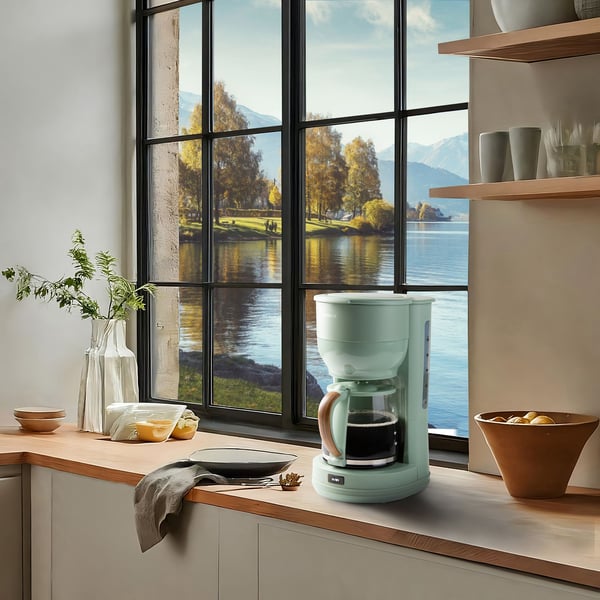Domo Wood You Puoliautomaattinen Suodatinkahvinkeitin 1,25 L