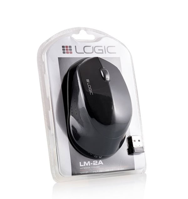 Logic LM-2A mus Kontor RF trådløst Optisk 1200 dpi