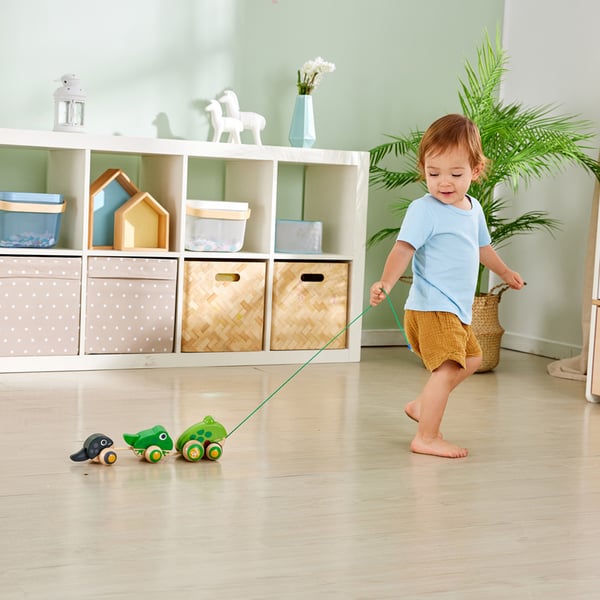 Miniatyrbild 2 av 3: Hape Pull-along Frog Family