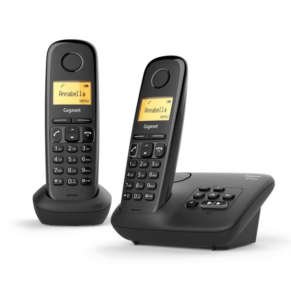 Gigaset AL170A Duo DECT telefon Nummervisning Sort Gigaset AL170A Duo DECT telefon Nummervisning Sort