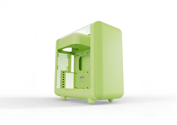 Miniatyrbild 1 av 9: HYTE X50 MID TOWER CASE MATCHA MILK