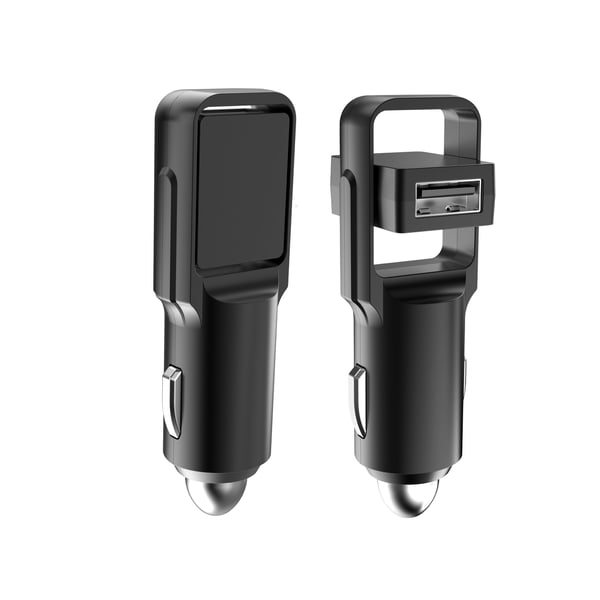 Miniatyrbillede 2 af 2: RealPower 219735 oplader til mobil enhed Universel Sort Cigartænder Automatisk