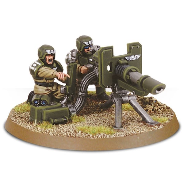 Games Workshop Cadian Heavy Weapon Squad
