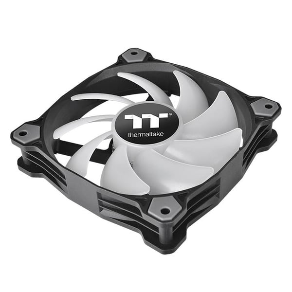 Pikkukuva 3 / 16: Thermaltake CL-F063-PL12SW-A Tietokoneen jäähdytysjärjestelmä Tietokonekotelo Tuuletin 12 cm Musta, Valkoinen