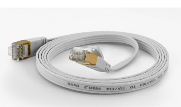 Wantec 7011 netværkskabel Hvid 10 m Cat6a F/UTP (FTP)