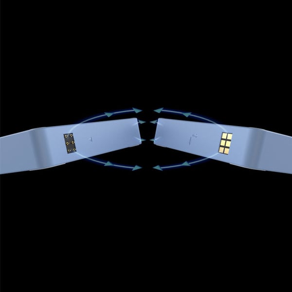 Pikkukuva 3 / 6: Thermaltake CL-F196-PL12BU-A Tietokoneen jäähdytysjärjestelmä Tietokonekotelo Tuuletin 12 cm Sininen 3 kpl