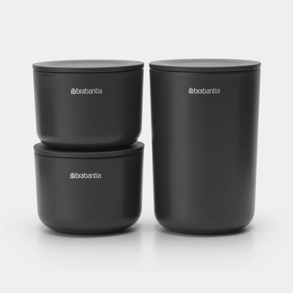 Miniatyrbillede 1 af 6: Brabantia 281303 Grå Badeværelse organisatorer