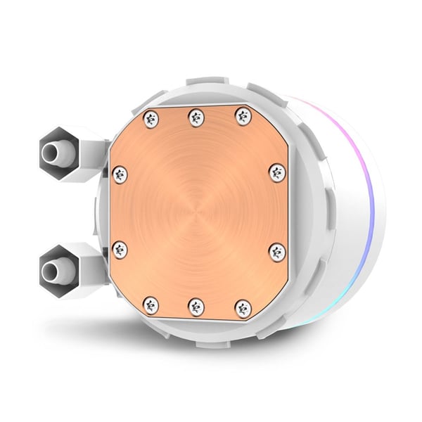 Miniatyrbillede 12 af 15: Sharkoon S90 Processor Alt-i-en væskekøler 12 cm Hvid 1 stk