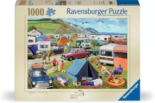 Miniatyrbillede 1 af 6: Ravensburger 12000122 puslespil 1000 stk Landskab