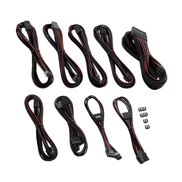 Miniatyrbillede 2 af 4: Cablemod CM-PCSI-FKIT-NKKBR-R intern strømkabel 0,7 m