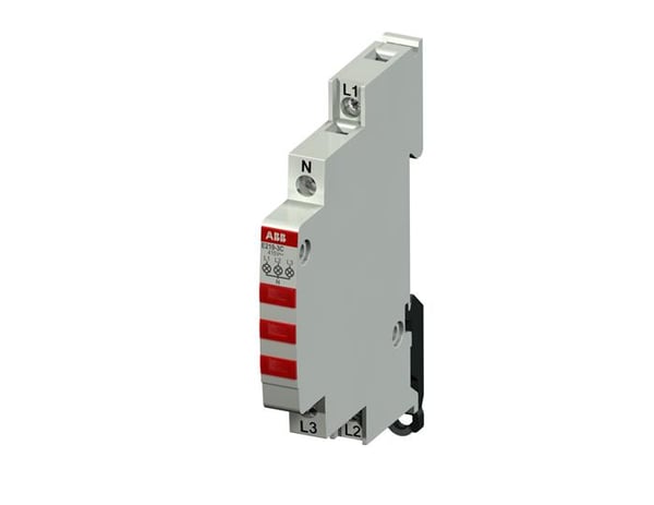 ABB SIGNAL LAMPE 3 LED RØD / E219-3C 2CCA703900R0001