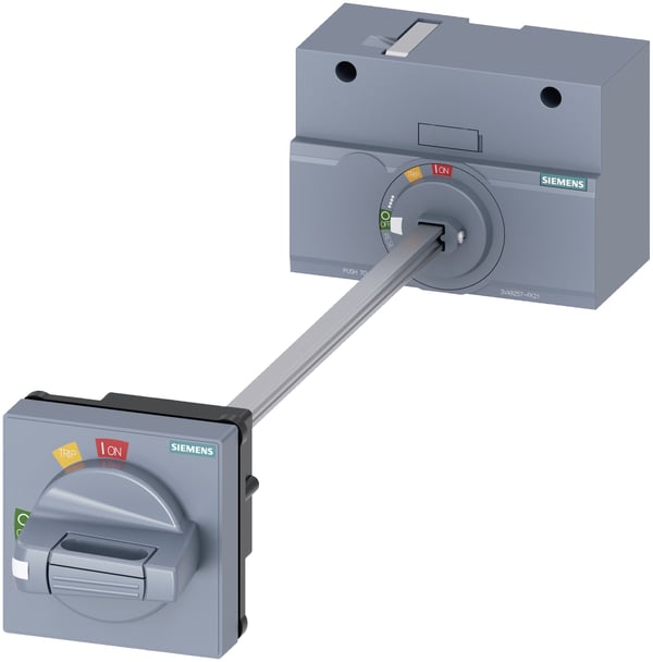 Miniatyrbillede 1 af 2: Siemens 3VA9257-0FK21 Türkupplungsdrehantrieb 1 St. (B x H) 105 mm x 75 mm
