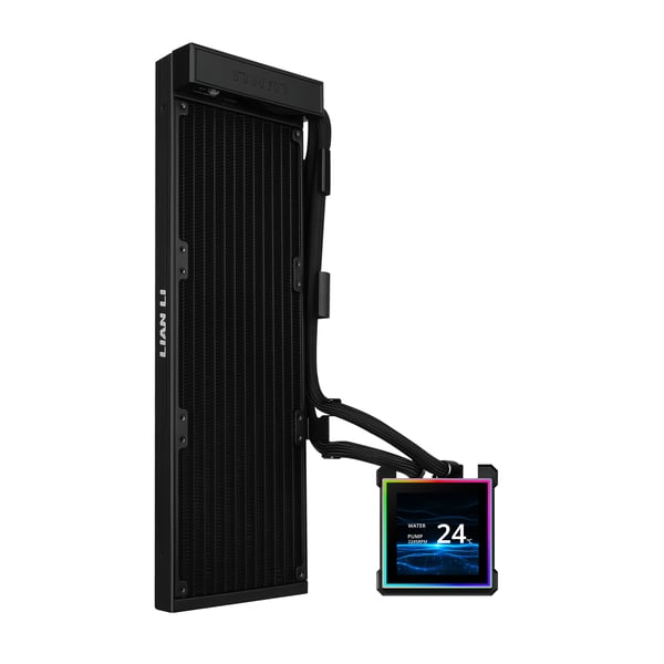 Pikkukuva 2 / 5: Lian Li HydroShift II LCD-S 360 Fanless Suoritin Nestejäähdytyspakkaus Musta 1 kpl