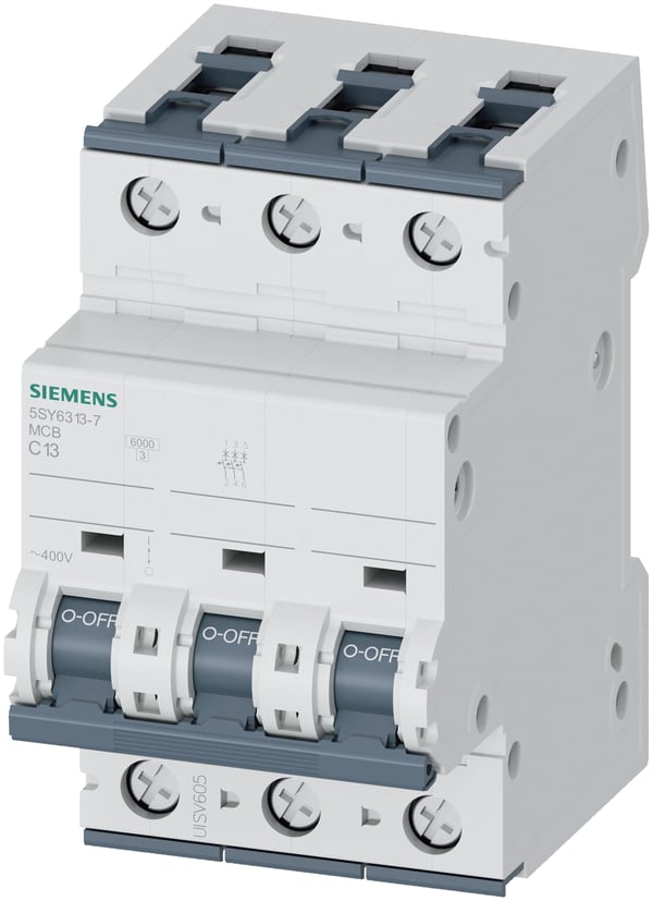 Siemens 5SY63137 5SY6313-7 Leitungsschutzschalter 13 A 230 V, 400 V