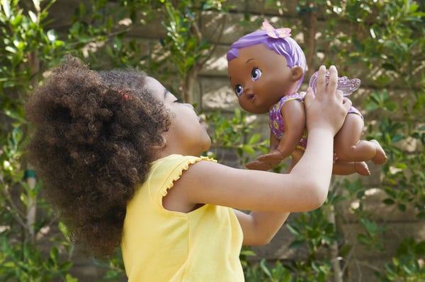 Miniatyrbillede 3 af 6: My Garden Baby GIGGLE & CRAWL BABY BUTTERFLY Doll