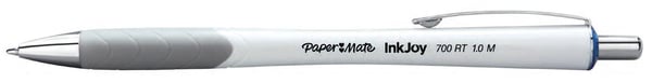 Papermate Inkjoy 700 RT Blå Fastklämbar, indragbar kulspetspenna Medium