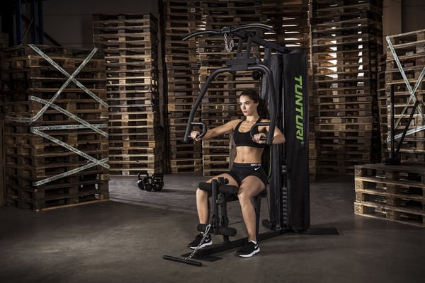 Tunturi HG20 Home Gym Tilbage, Biceps, Bryst, Quadriceps, Skuldre