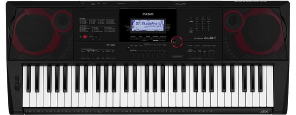 Miniatyrbild 1 av 9: Casio CT-X3000 MIDI-tangentbord 61 tangenter USB Svart, Vit