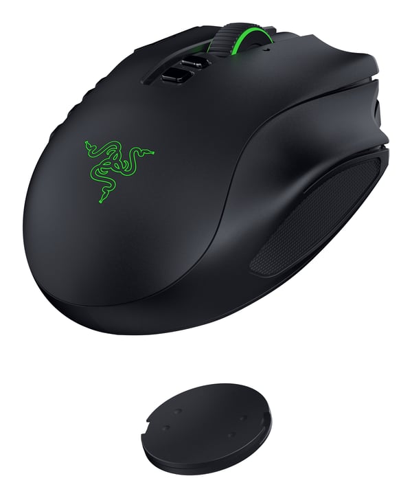 Razer Naga V3 Pro hiiri Pelaaminen Oikeakätinen RF Wireless + Bluetooth + USB Type-C Optinen 50000 DPI