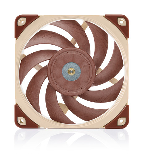 Miniatyrbillede 3 af 7: Noctua NF A12x25 FLX Computerkabinet Ventilator 12 cm Beige, Rød